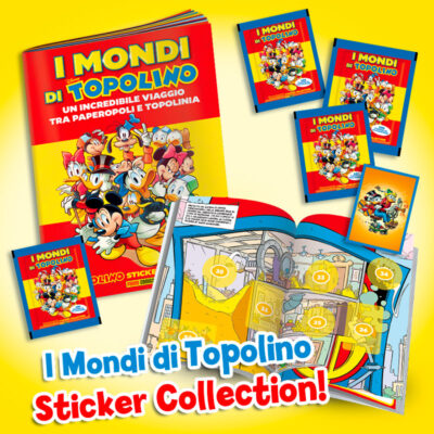Lo sticker album di Topolino!