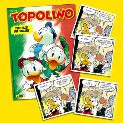 Topolino da voce all’Italia!